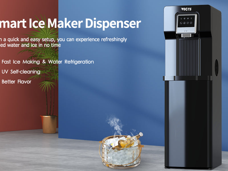 🌟 Elevate Your Refreshment Game with VECYS Ice Maker Water Coolers! 🌟