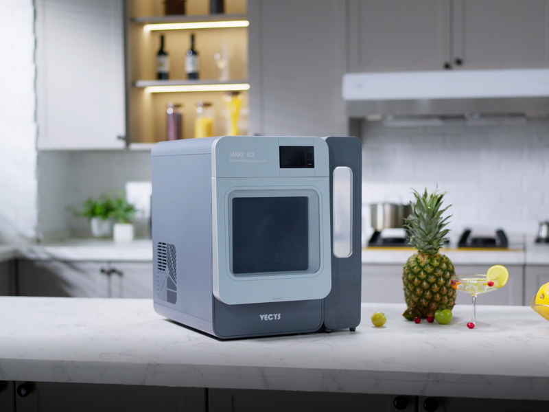Elevate Your Drinks with Perfect Nugget Ice: Introducing the VECYS Countertop Ice Maker