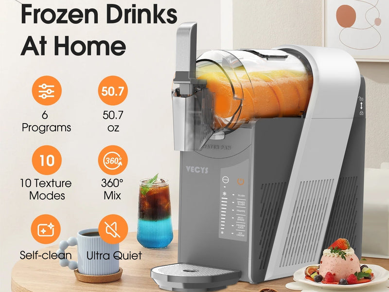 The Ultimate Guide to Professional Frozen Drinks at Home: Meet the VECYS Slushie Machine