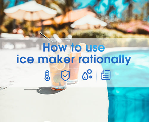 How to use the home countertop ice machine? How does it work?