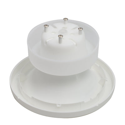 VECYS Universal Water Cooler Bottle Seat Replacement, Smart Seat Water Guard Assembly with Spill-Proof Design, Secure & Durable, Compatible with Most Dispensers