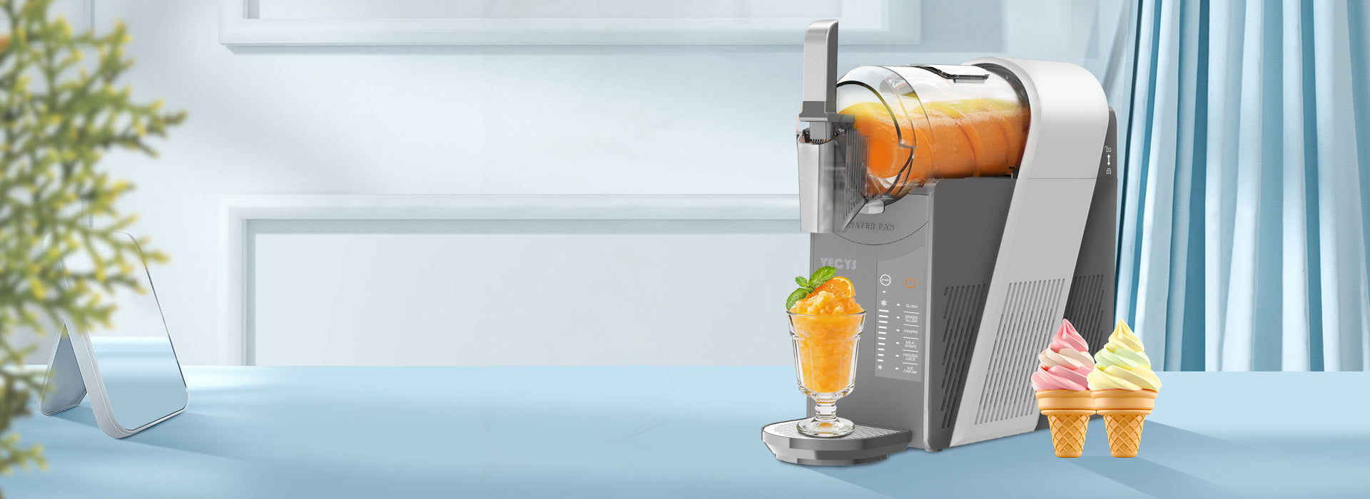 VERSATILE FROZEN <br> DRINK MAKER