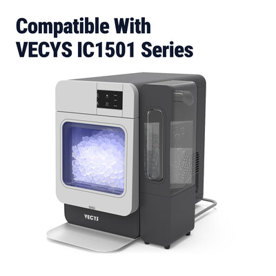 VECYS Nugget Ice Maker Side Water Tank Replacement for IC1501 Series, 3.8L Water Capacity