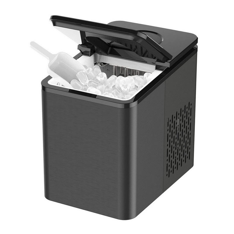 IKT PORTABLE ICE MAKER MAKING MACHINE OEM 12KG PELLET ICE CUBE MAKING MACHINE SELF CLEANING